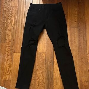 Fashion Nova Black Men's Skinny Jeans